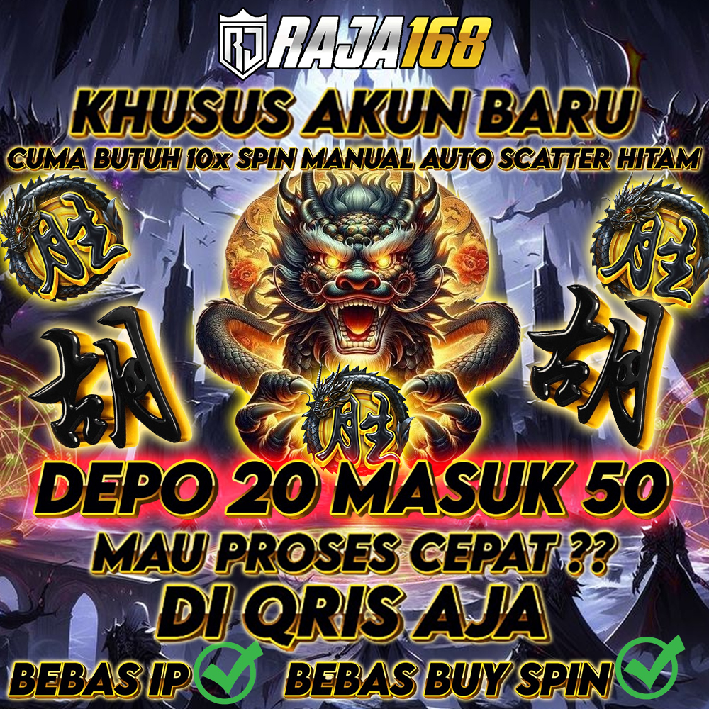 RAJA168 | SITUS RAJA SLOT GACOR DENGAN SERVER TOTO 4D TERBAIK DI INDONESIA