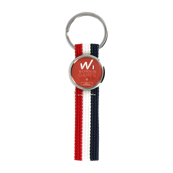 Porte-clés avec étiquette modifiable personnalisable fabriqué France